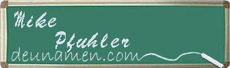 Mike Pfuhler Visitenkarte